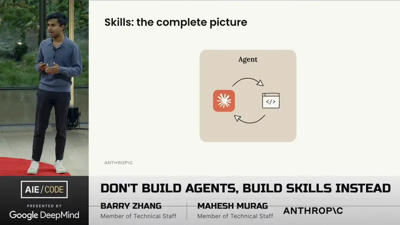 Skills agent loop